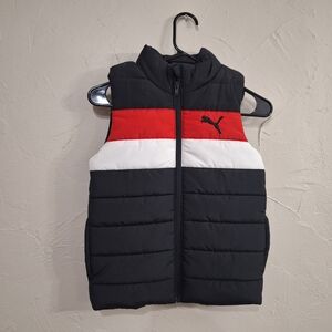 Puma Black Jacket with Logo